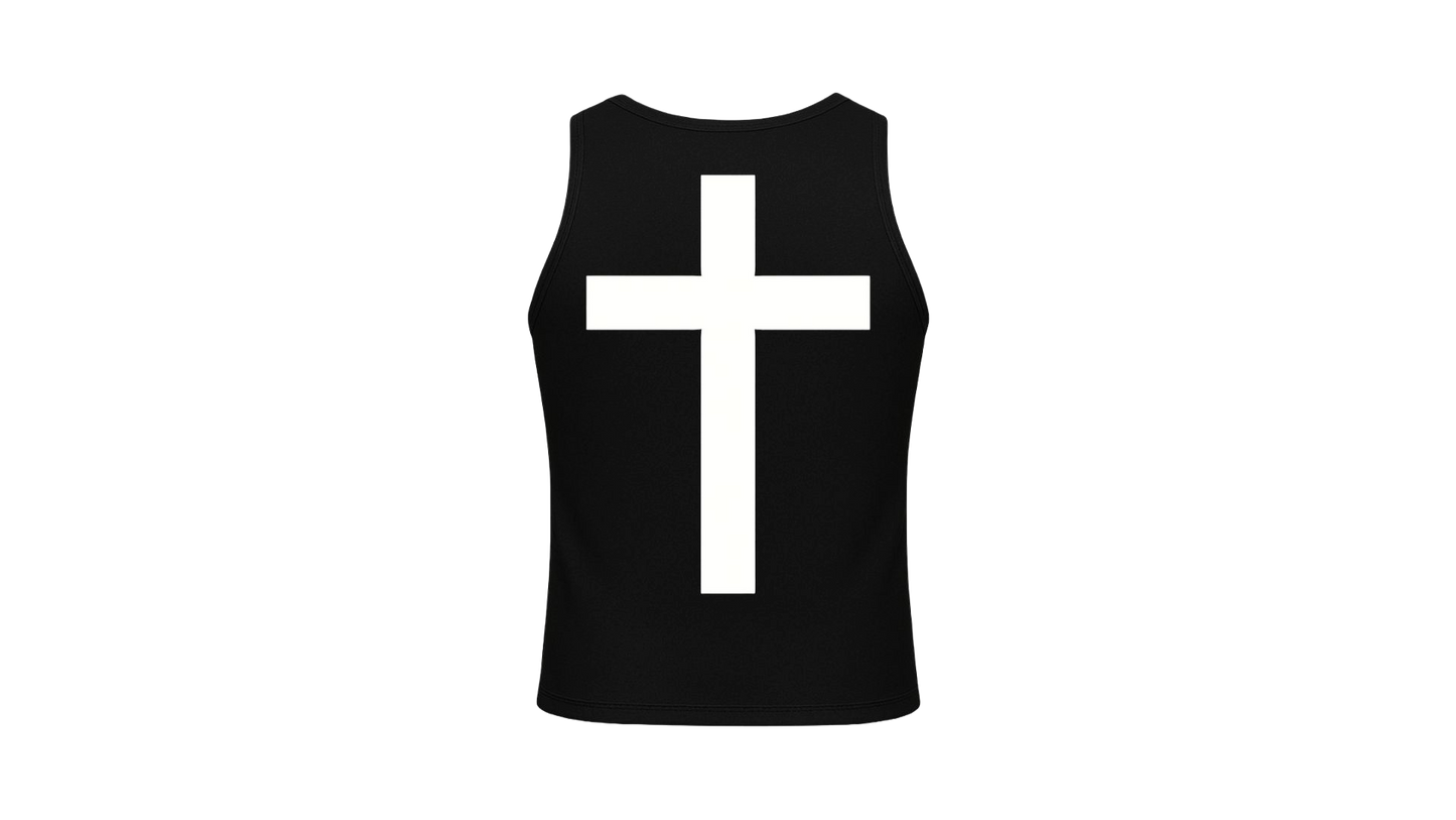 “God Did” Compression Tank Top (Black)
