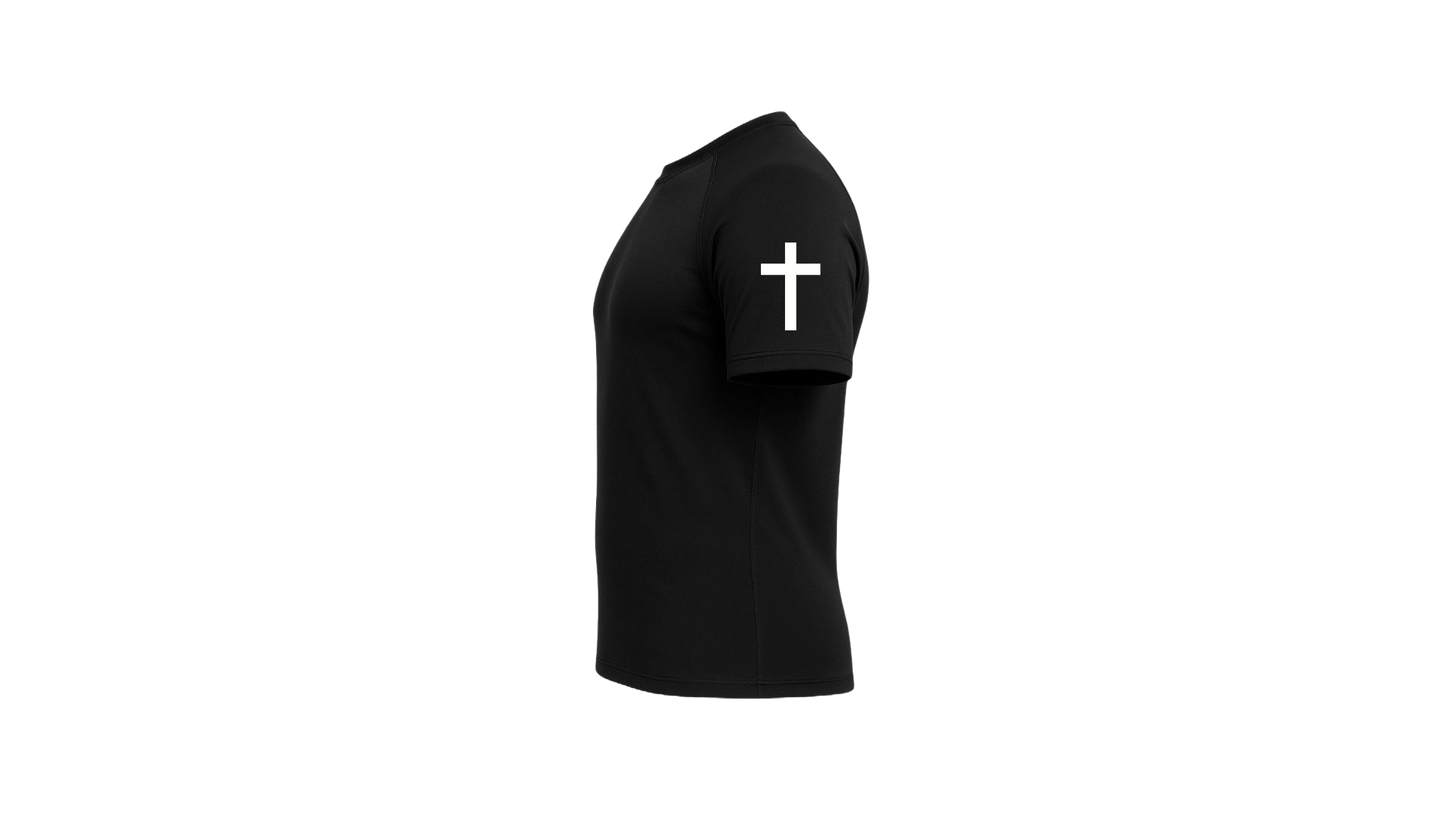 "G:OD"S TIMING" COMPRESSION SHIRT (Black)