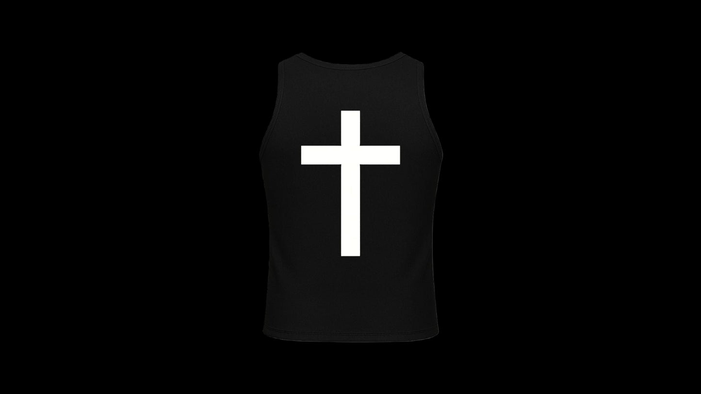 “G:OD’S TIMING COMPRESSION TANK TOP