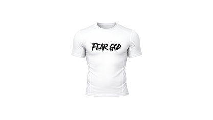 "Fear God" Compression Shirt White
