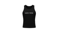"G:od's Timing" Compression Tank Top