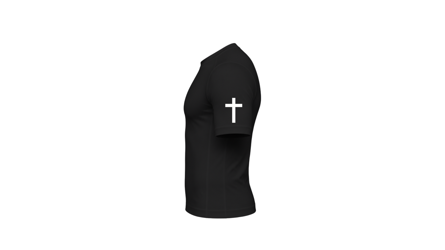 "G:od's Timing" Compression Shirt (Black)