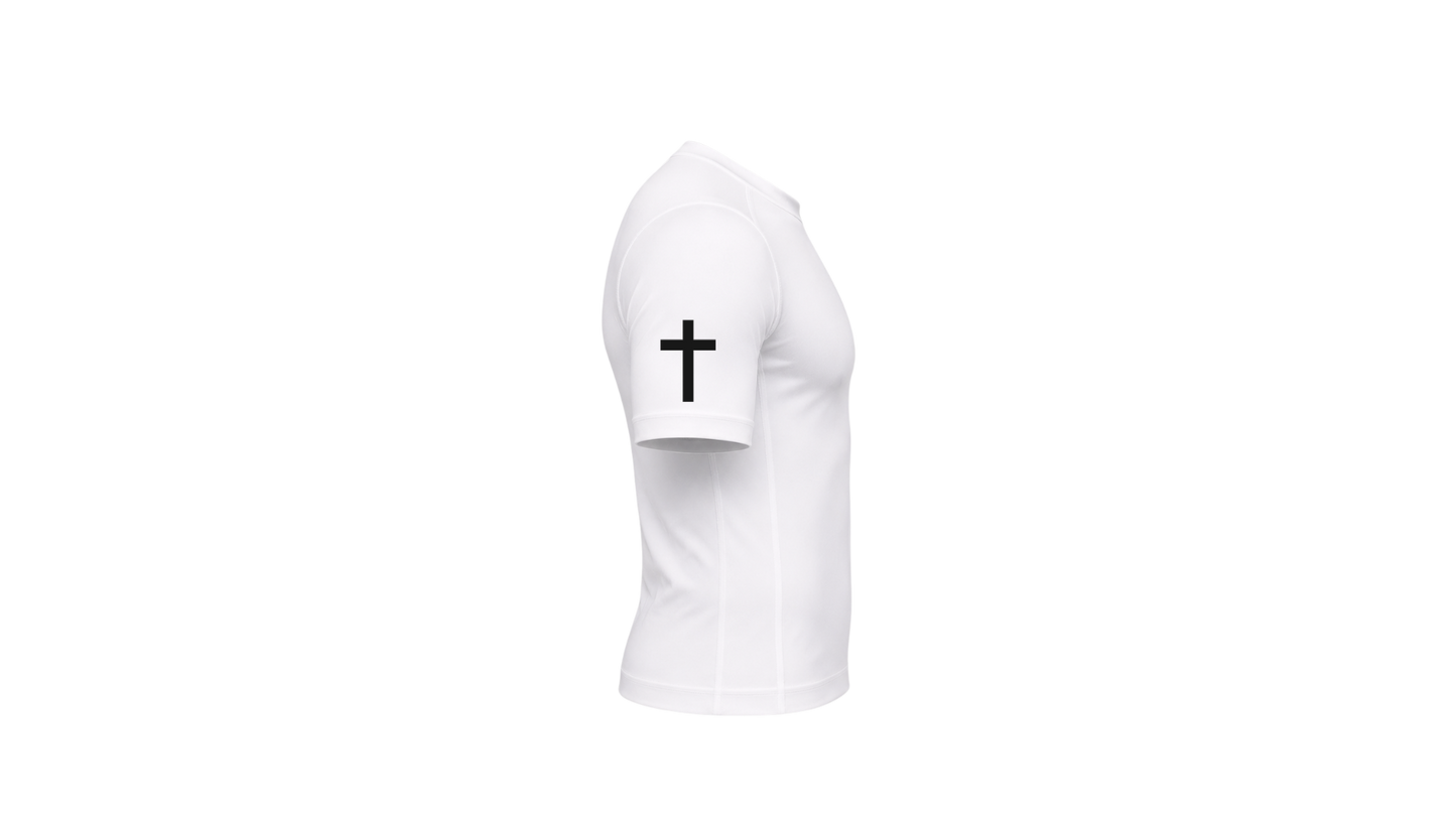 "Fear God" Compression Shirt White