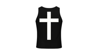“God Did” Compression Tank Top (Black)