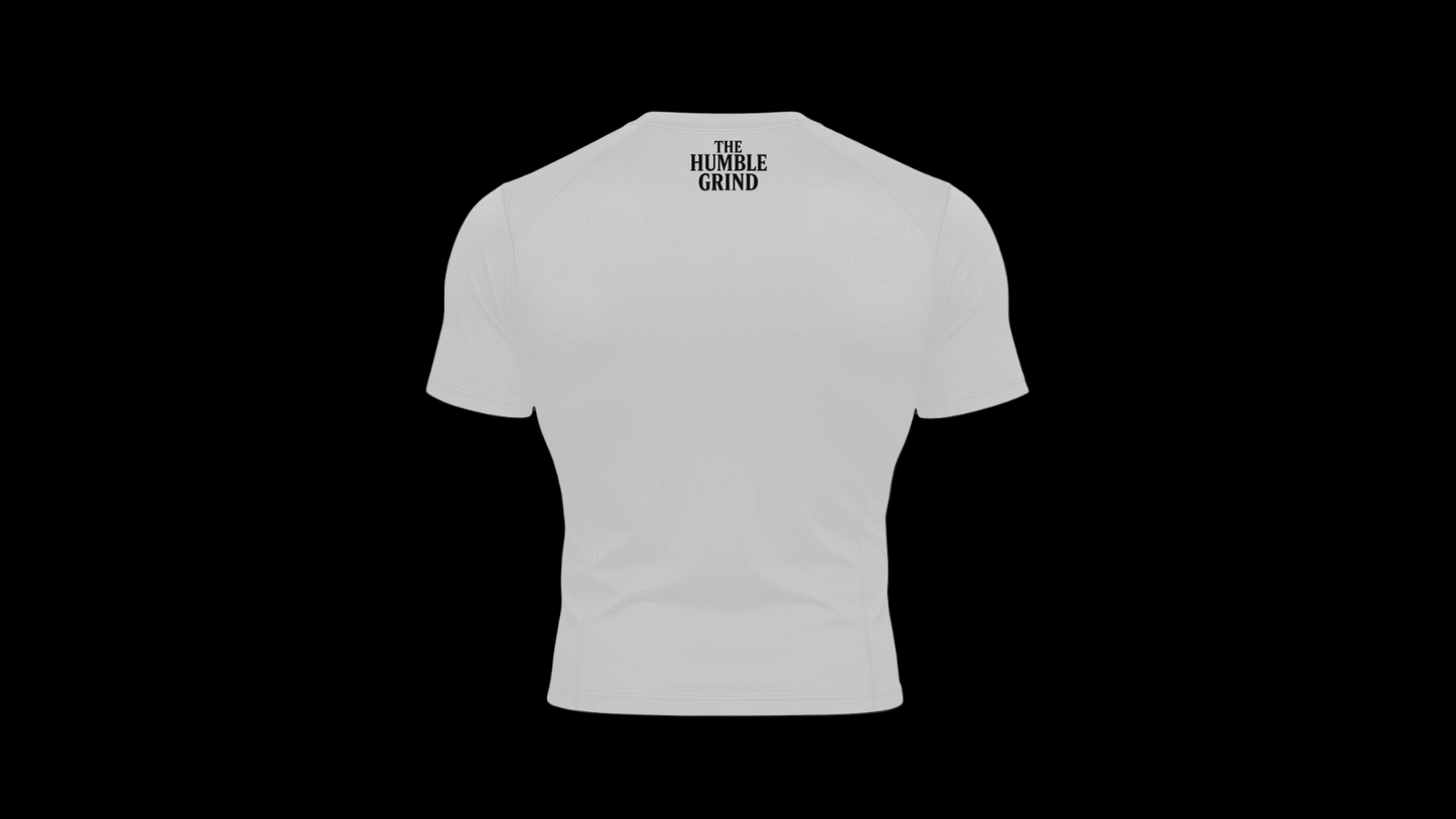 "G:OD'S TIMING" COMPRESSION SHIRT (White)