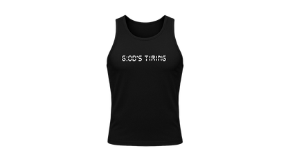 "G:OD'S Timing" Sleeveless Compression Shirt