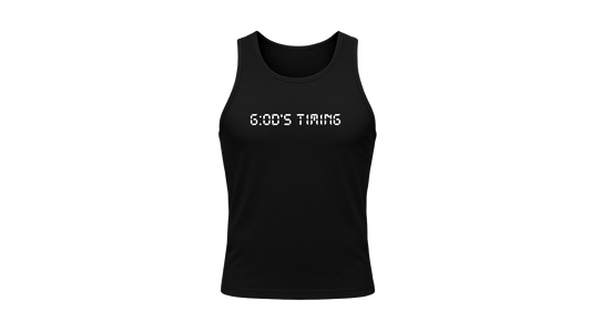 "G:OD'S Timing" Sleeveless Compression Shirt