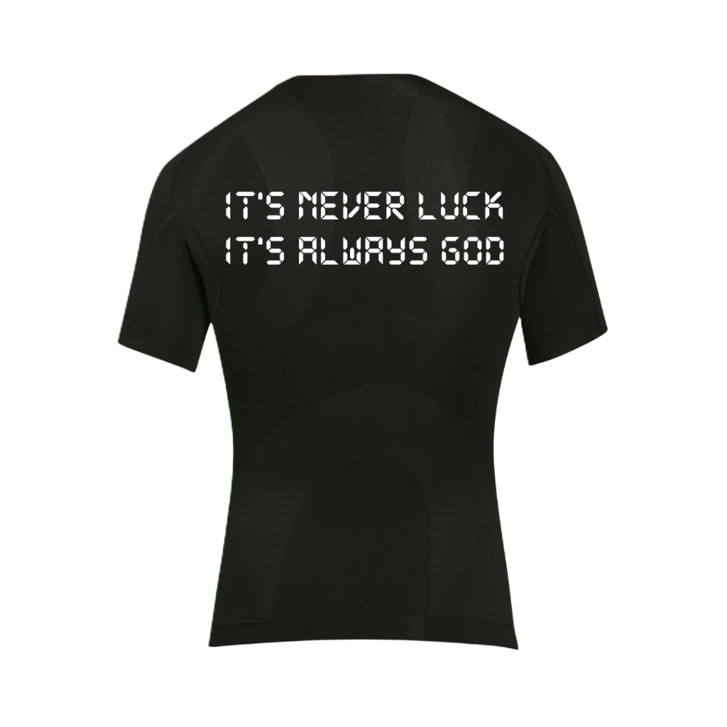 "Fear God" It's never luck Compression shirt