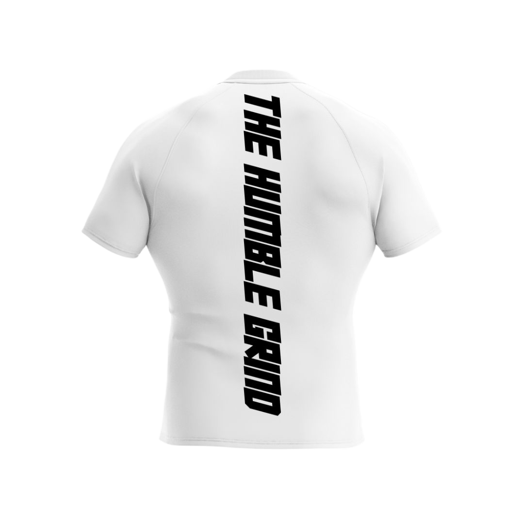 "Trust God" Compression Shirt (White)