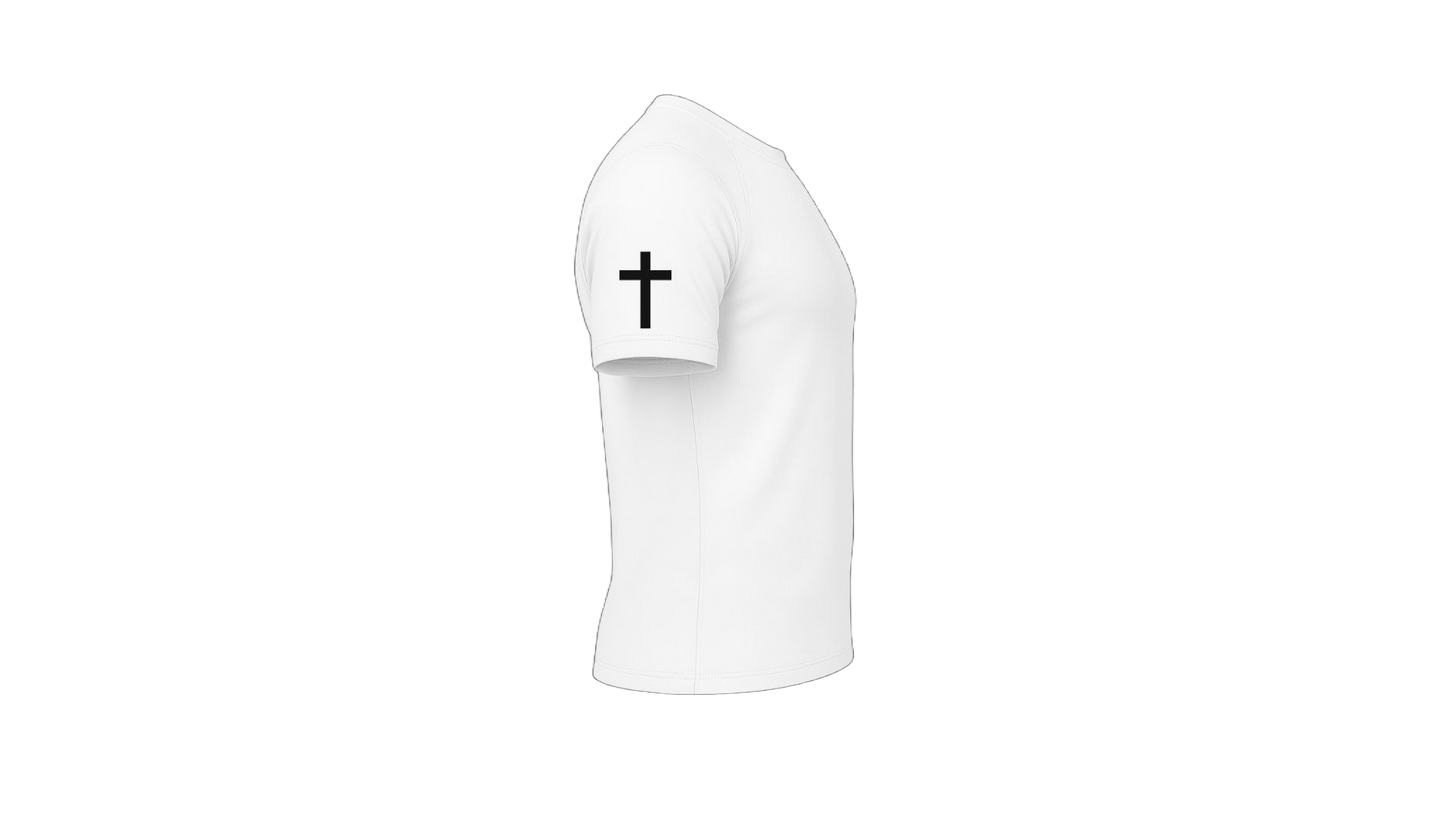 “Gods Plan” Compression Shirt (White)